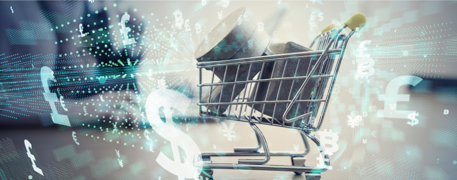 E-commerce background